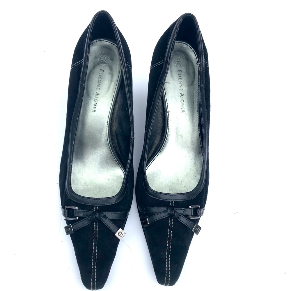 Etienne Aigner Black Heels size 7.5
